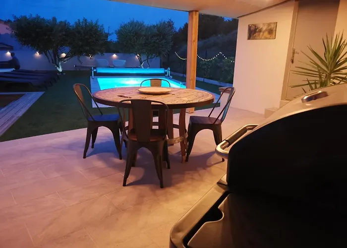 Tatil Evi Maison L'inattendu Avec & Piscine Privatifs *